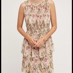 Anthropologie Tracy Reese floral dress size medium
